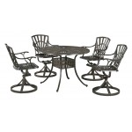 Grenada 5 Piece Outdoor Dining Set by homestyles, 6661-305