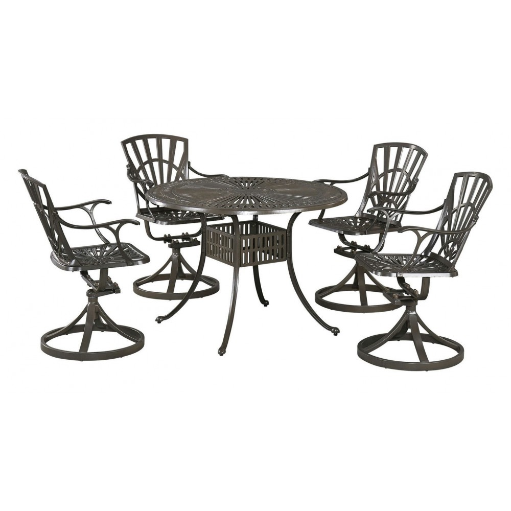 Grenada 5 Piece Outdoor Dining Set by homestyles, 6661-305