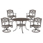 Sanibel 5 Piece Outdoor Dining Set by homestyles, 6655-325