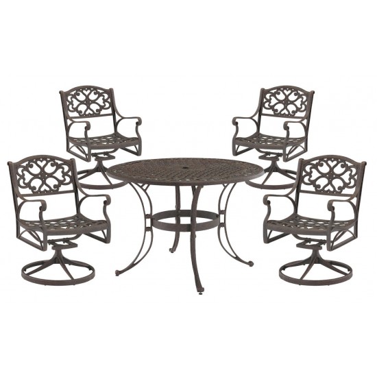 Sanibel 5 Piece Outdoor Dining Set by homestyles, 6655-325