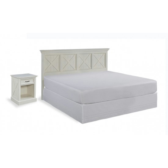 Bay Lodge King Headboard and Nightstand by homestyles
