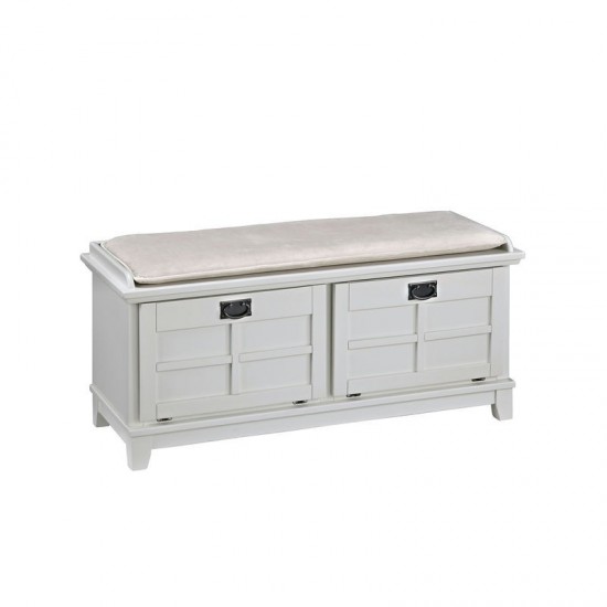 Lloyd Storage Bench by homestyles, Off-White