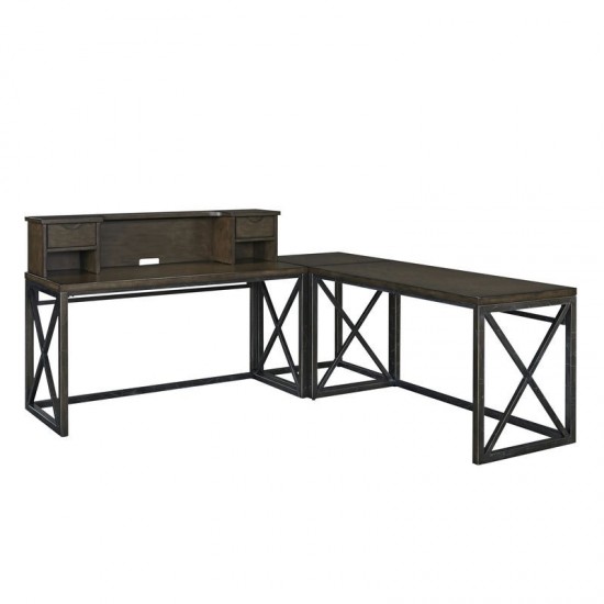 Xcel Desk with Hutch by homestyles