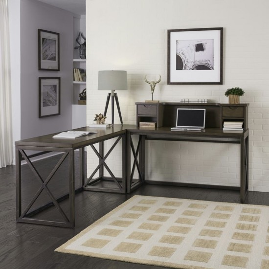 Xcel Desk with Hutch by homestyles