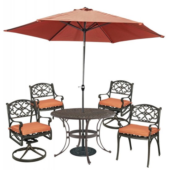 Sanibel 6 Piece Outdoor Dining Set by homestyles, 6655-32856C