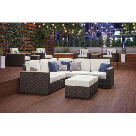 Palm Springs Outdoor 5 Seat Sectional by homestyles