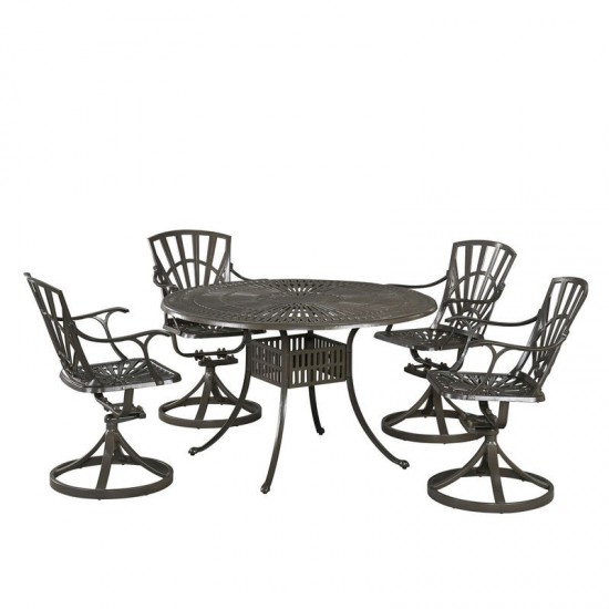 Grenada 5 Piece Outdoor Dining Set by homestyles, 6661-325