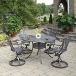 Grenada 5 Piece Outdoor Dining Set by homestyles, 6661-325