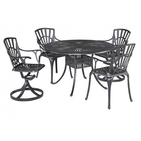 Grenada 5 Piece Outdoor Dining Set by homestyles, 6660-3258