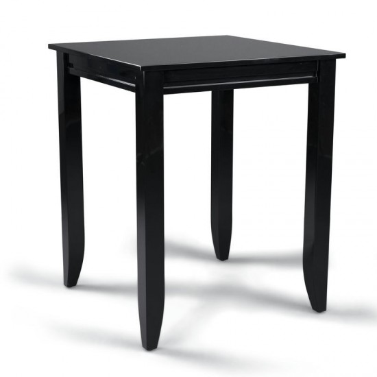 Linear High Dining Table by homestyles, Black