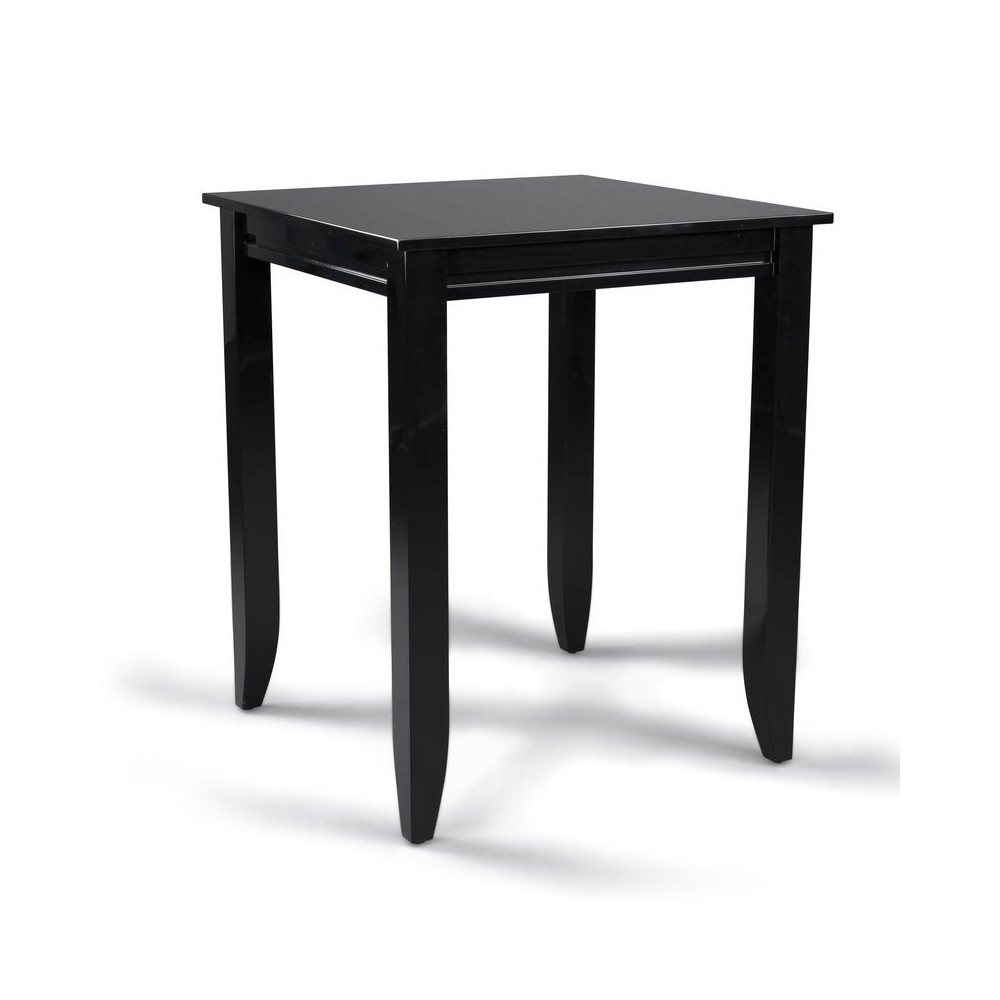 Linear High Dining Table by homestyles, Black