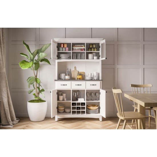 Hampton Buffet with Hutch by homestyles, 5100-0023-22