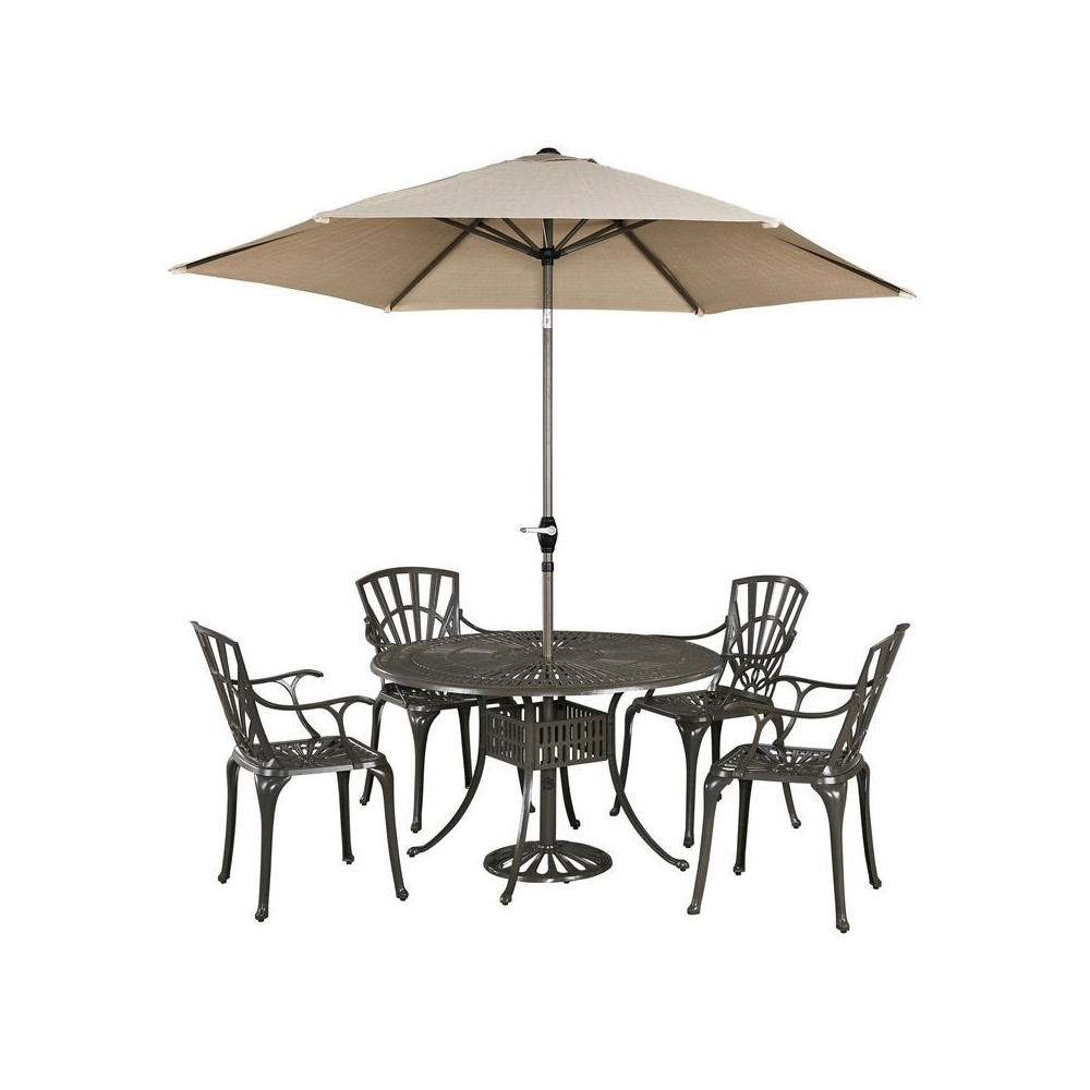 Grenada 6 Piece Outdoor Dining Set by homestyles, 6661-3286