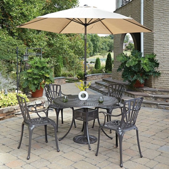 Grenada 6 Piece Outdoor Dining Set by homestyles, 6661-3286