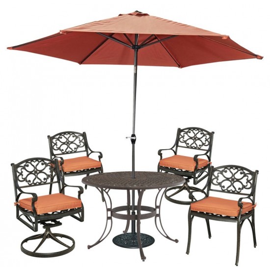 Sanibel 6 Piece Outdoor Dining Set by homestyles, 6655-30856C