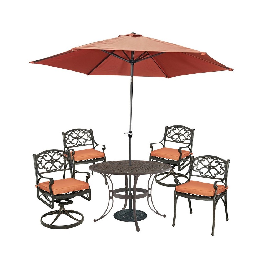 Sanibel 6 Piece Outdoor Dining Set by homestyles, 6655-30856C