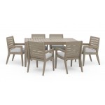 Sustain Outdoor Dining Table and Six Armchairs by homestyles