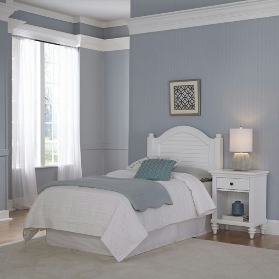 Penelope Twin Headboard and Nightstand by homestyles