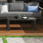 Grayton Outdoor Aluminum Coffee Table by homestyles