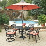 Sanibel 6 Piece Outdoor Dining Set by homestyles, 6654-32856C