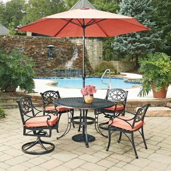 Sanibel 6 Piece Outdoor Dining Set by homestyles, 6654-32856C