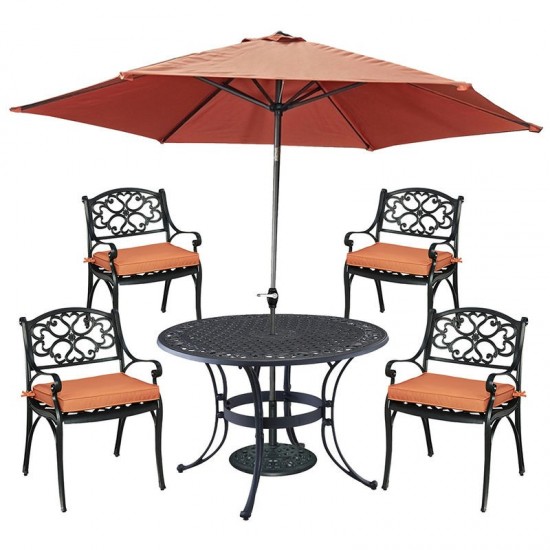 Sanibel 6 Piece Outdoor Dining Set by homestyles, 6654-3286C