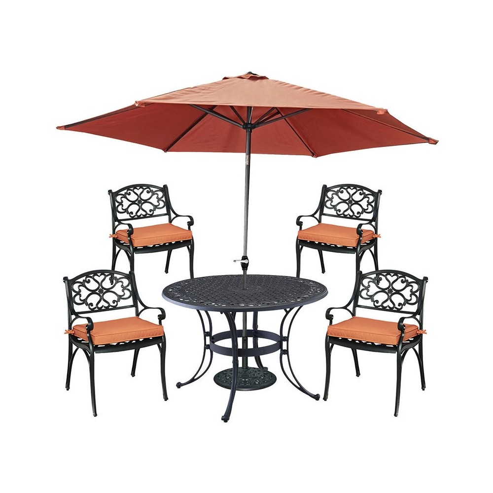 Sanibel 6 Piece Outdoor Dining Set by homestyles, 6654-3286C