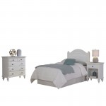 Penelope Twin Headboard, Nightstand and Chest by homestyles