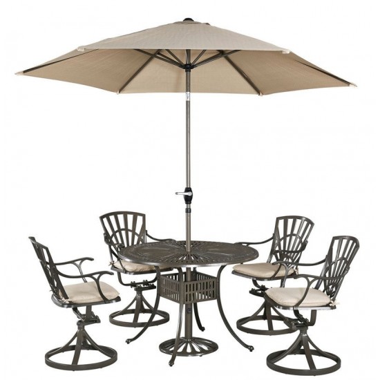 Grenada 6 Piece Outdoor Dining Set by homestyles, 6661-3056C