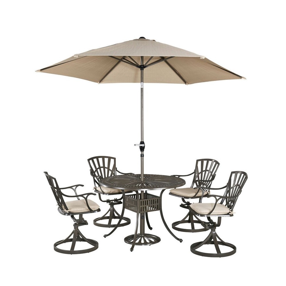 Grenada 6 Piece Outdoor Dining Set by homestyles, 6661-3056C