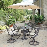 Grenada 6 Piece Outdoor Dining Set by homestyles, 6661-3056C