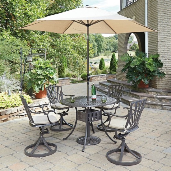 Grenada 6 Piece Outdoor Dining Set by homestyles, 6661-3056C