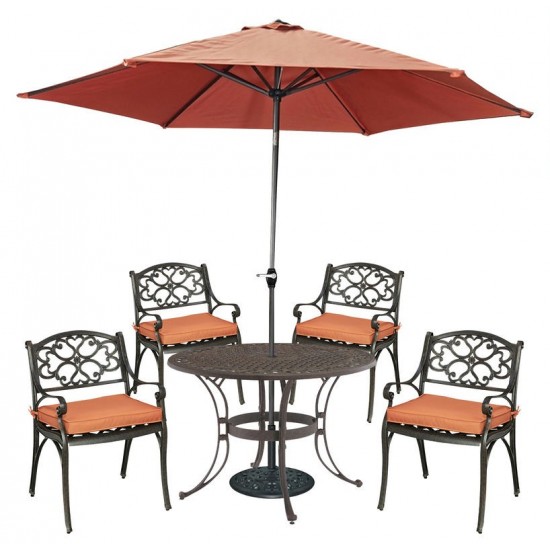 Sanibel 6 Piece Outdoor Dining Set by homestyles, 6655-3086C