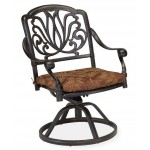 Capri Outdoor Swivel Rocking Chair by homestyles, Charcoal