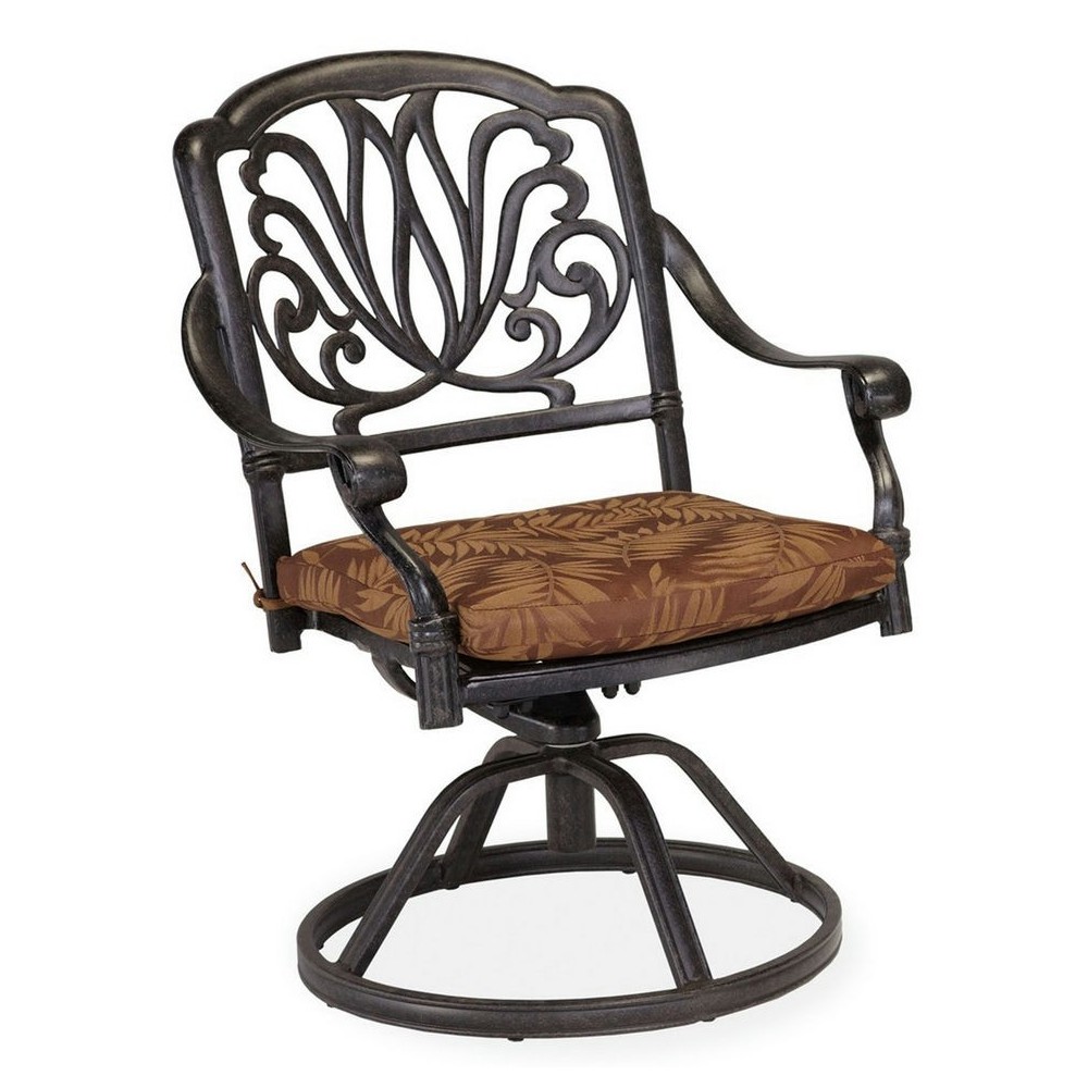 Capri Outdoor Swivel Rocking Chair by homestyles, Charcoal