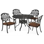 Capri 5 Piece Outdoor Dining Set by homestyles, 6658-328