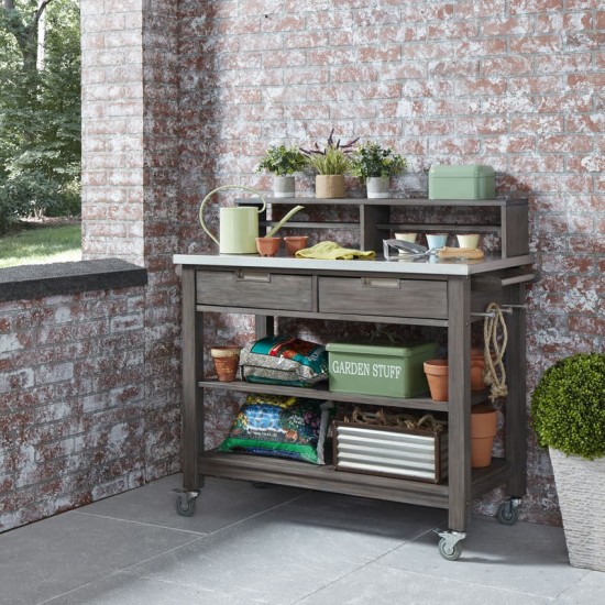 Maho Potting Bench by homestyles, Gray
