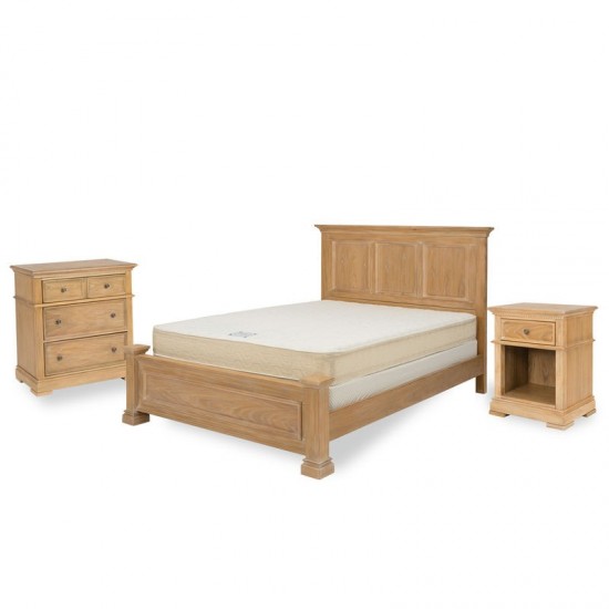 Manor House Queen Bed, Nightstand and Chest by homestyles