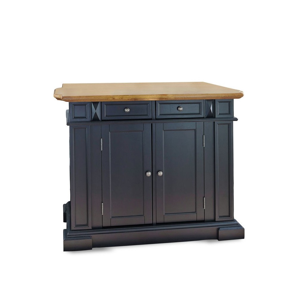 Americana Kitchen Island by homestyles, Black