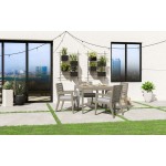 Sustain Outdoor Dining Table and Four Armchairs by homestyles