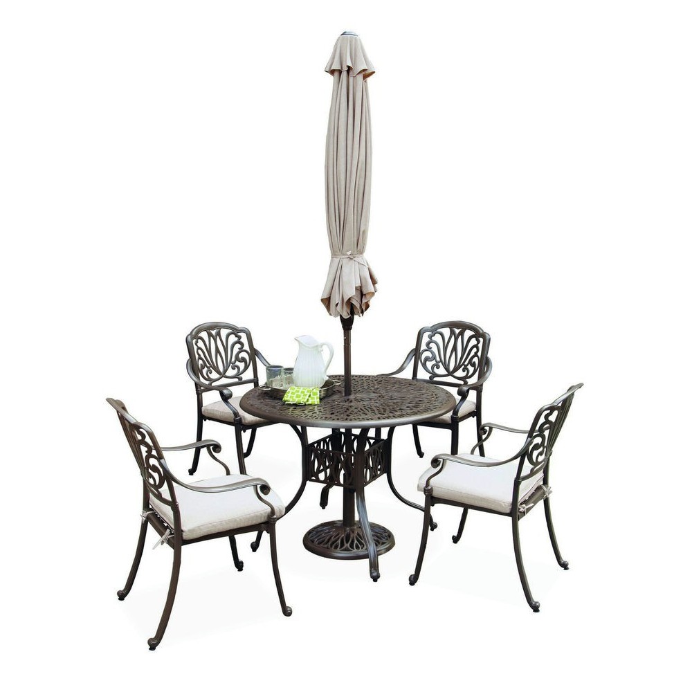 Capri 6 Piece Outdoor Dining Set by homestyles, 6659-3086