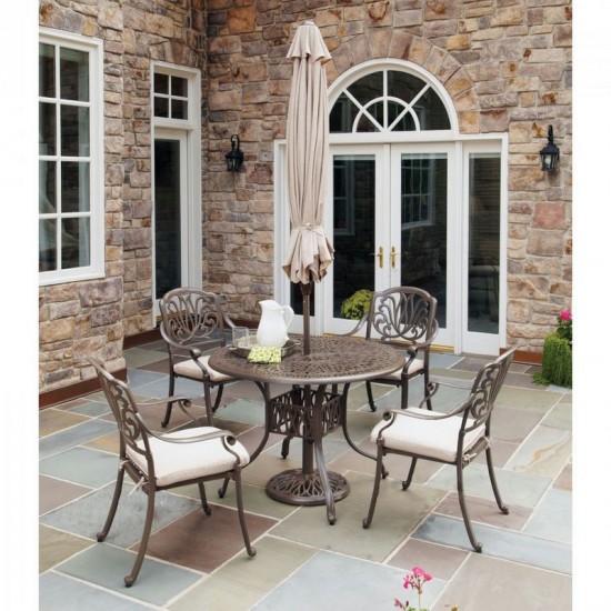 Capri 6 Piece Outdoor Dining Set by homestyles, 6659-3086