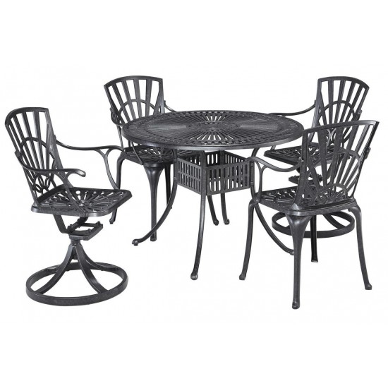 Grenada 5 Piece Outdoor Dining Set by homestyles, 6660-3058