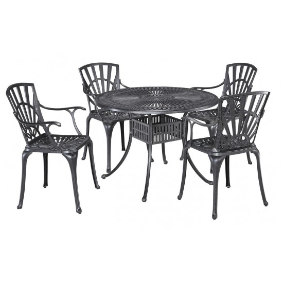 Grenada 5 Piece Outdoor Dining Set by homestyles, 6660-308