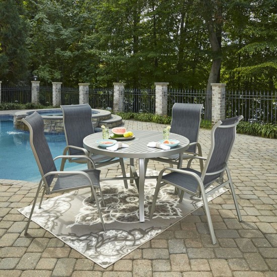 Captiva 5 Piece Outdoor Dining Set by homestyles, 6700-3281