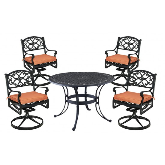 Sanibel 5 Piece Outdoor Dining Set by homestyles, 6654-325C