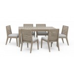 Sustain Outdoor Dining Table and Six Chairs by homestyles, 5675-31-80S