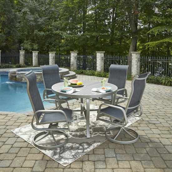 Captiva 5 Piece Outdoor Dining Set by homestyles, 6700-3255