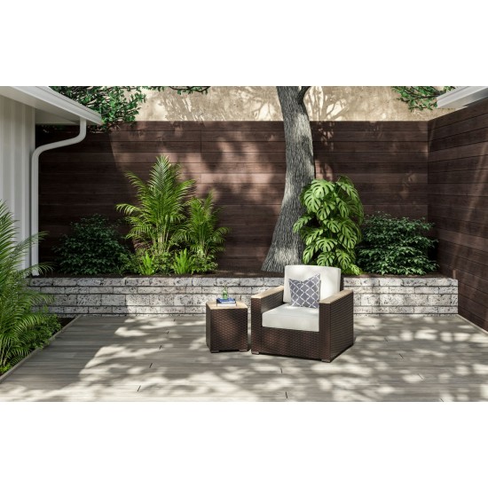 Palm Springs Outdoor Arm Chair and Side Table by homestyles