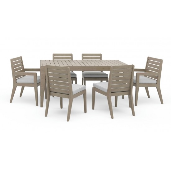 Sustain Outdoor Dining Table and Six Chairs by homestyles, 5675-318180Q